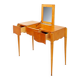 Dressing table with mirror, drop leaf and drawers - 20th century
