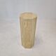 Italian travertine side table or pedestal, 1980's
