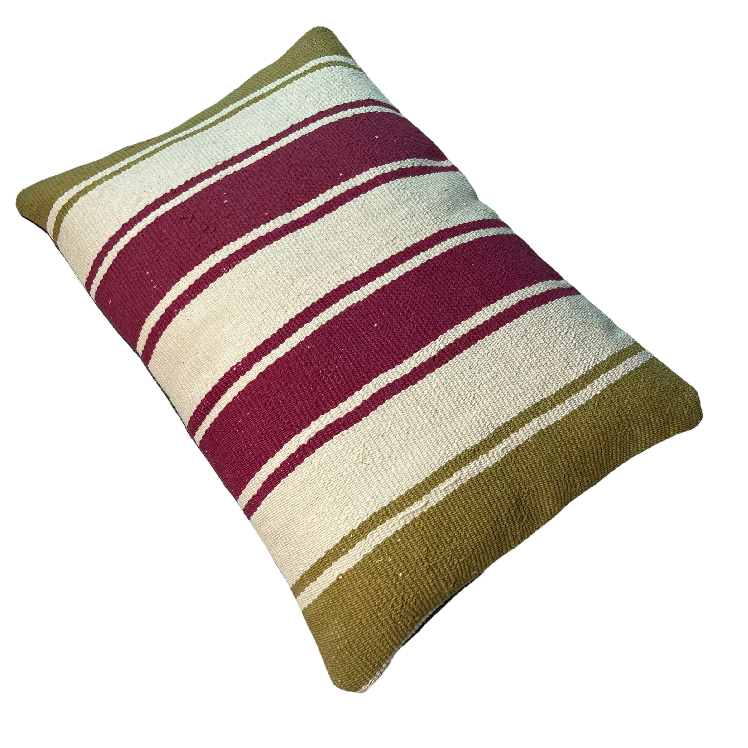 Vintage turkish kilim cushion cover , 40 x 60 cm