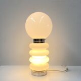 Vintage Italian Murano glass table lamp by Carlo Nason for AV Mazegga, 1960s