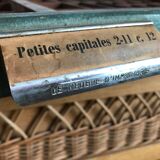 Old printing cabinet drawer locker