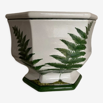 Cache pot 1960 céramique de Bassano néo classique travail italien