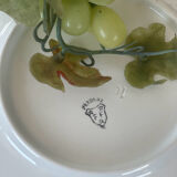 6 dessert plates in earthenware