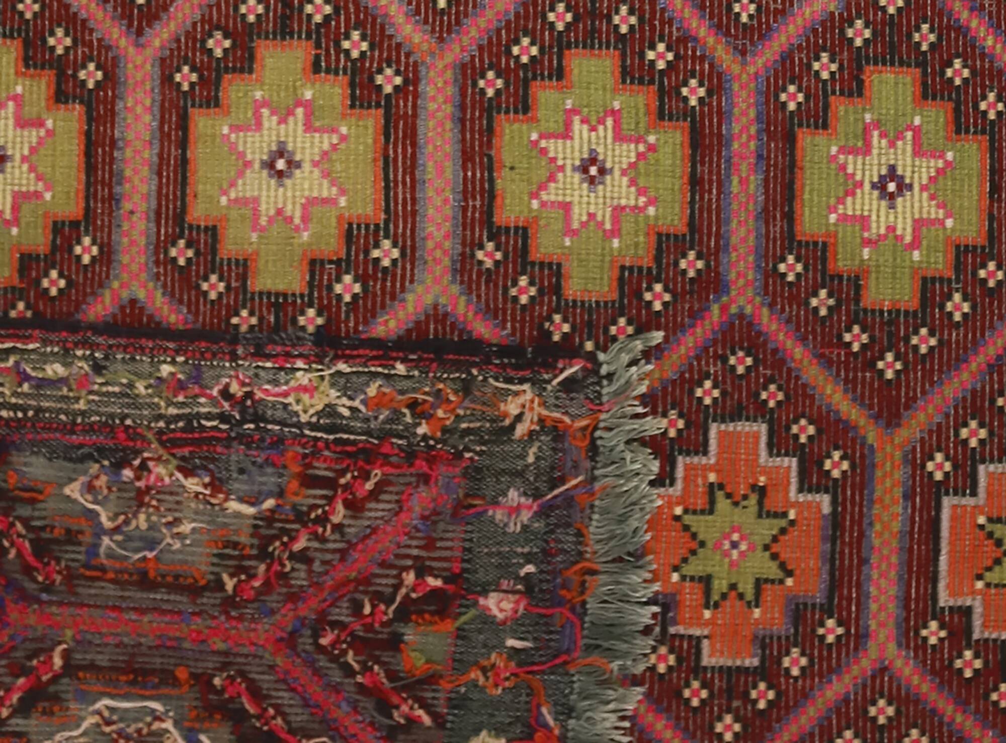 Grand Kilim Turkish Anatolia 167x300 cm Geometric Vintage Handwoven