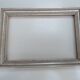 Silver wooden frame for 13.5 x 20 cm subject