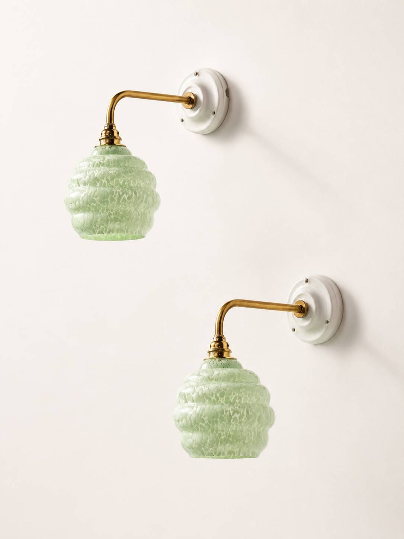 Paire Appliques vintage Clichy 