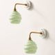 Vintage Clichy Wall Sconces Pair