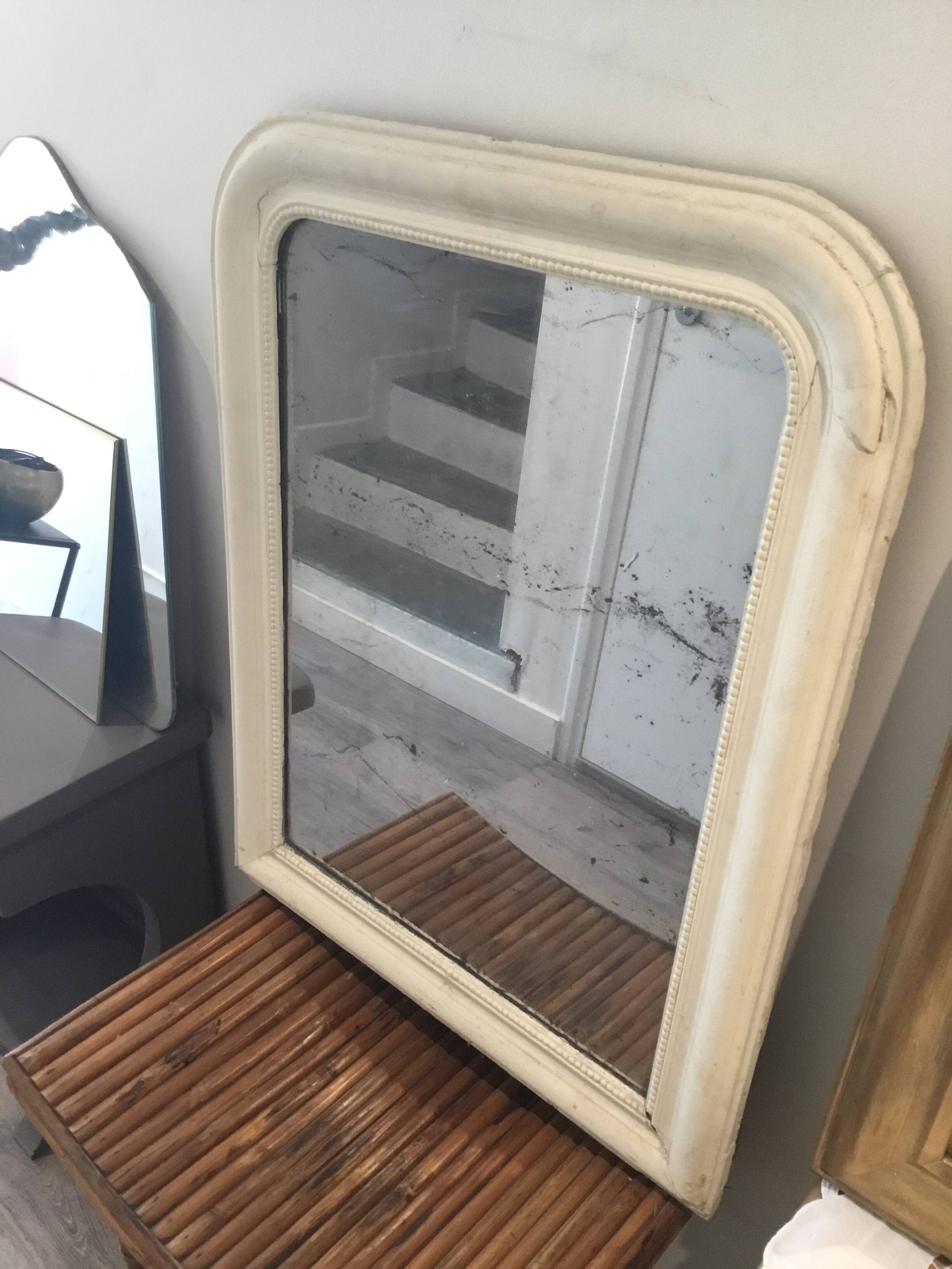 Antique mirror in Louis Philippe style