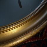 Miroir ovale style Louis XVI