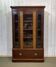 19th-century English mahogany library
