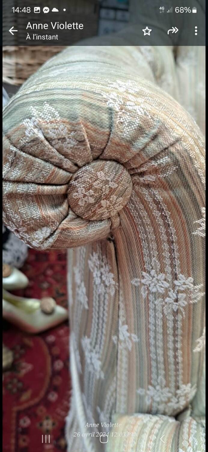 Napoleon III period armchair