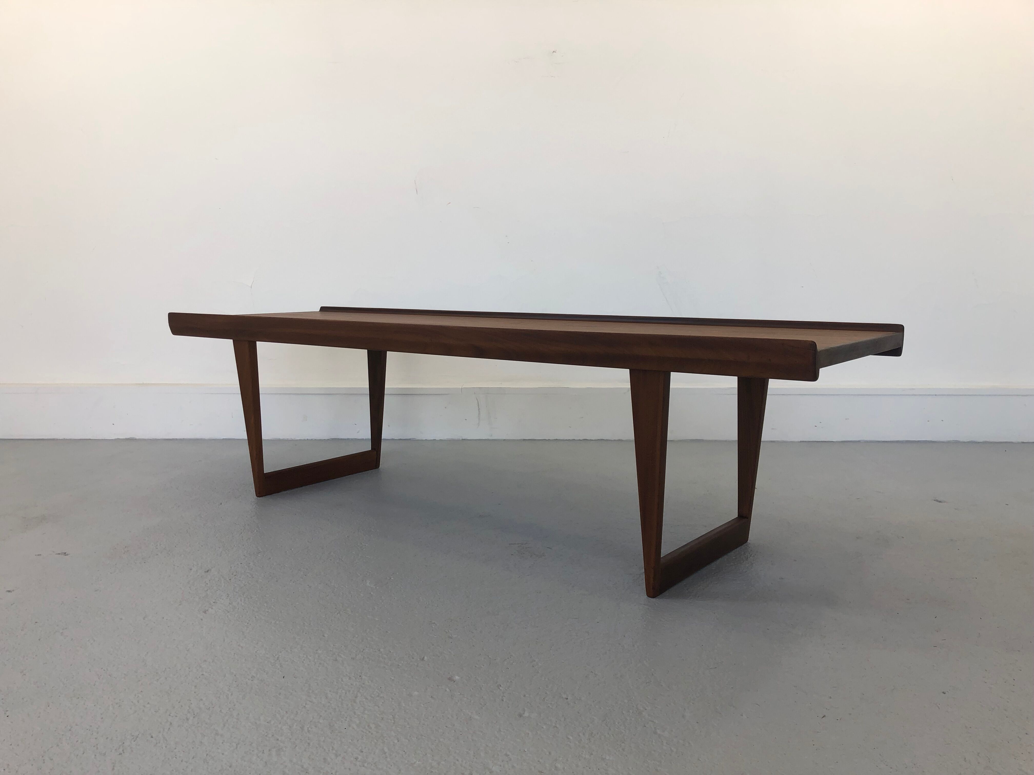 Mid-Century Danish Teak Coffee Table by Peter Løvig Nielsen for Løvig, 1960s