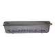 Chromed metal wall coat rack 1960