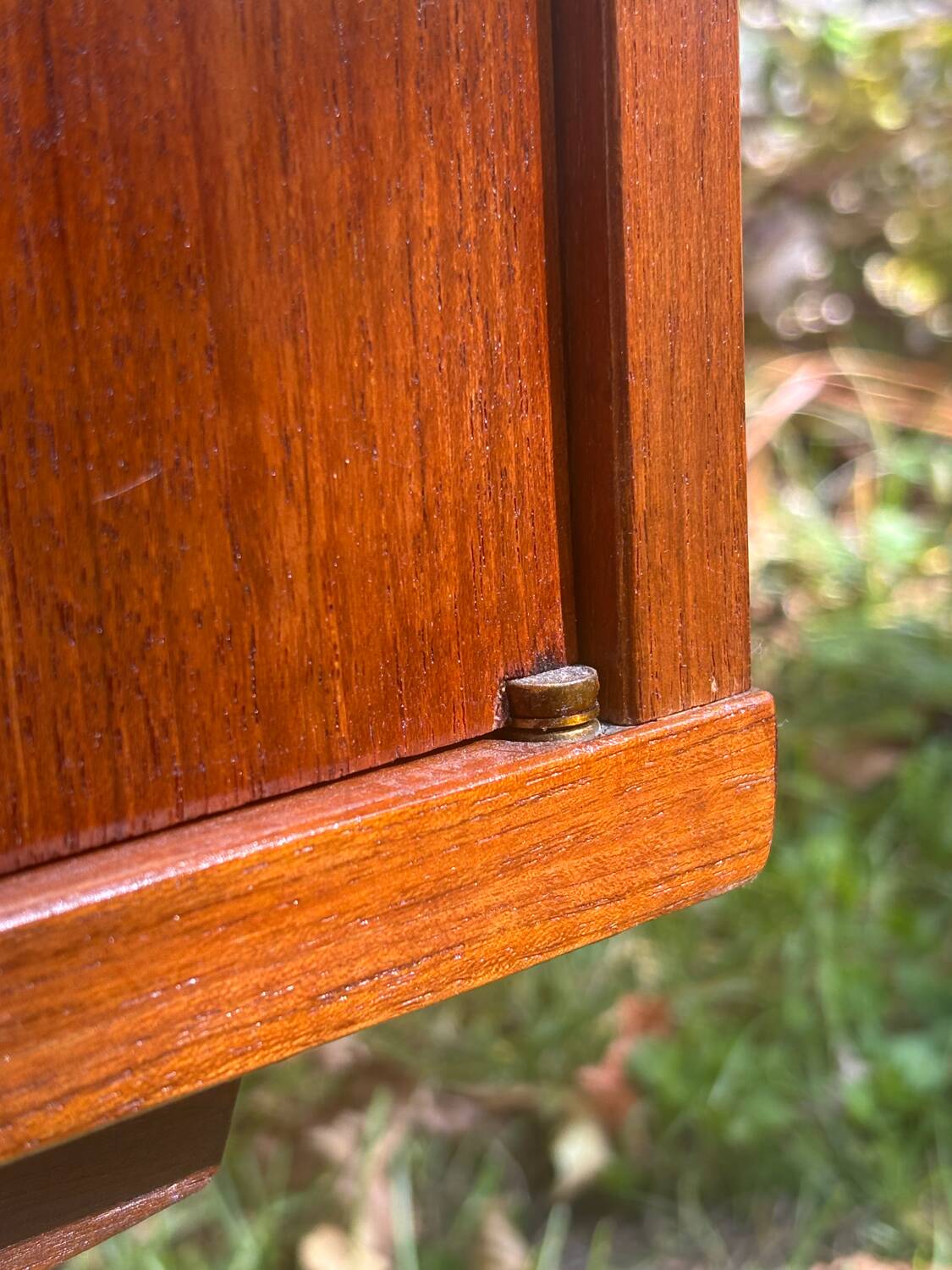 Small vintage Scandinavian sideboard