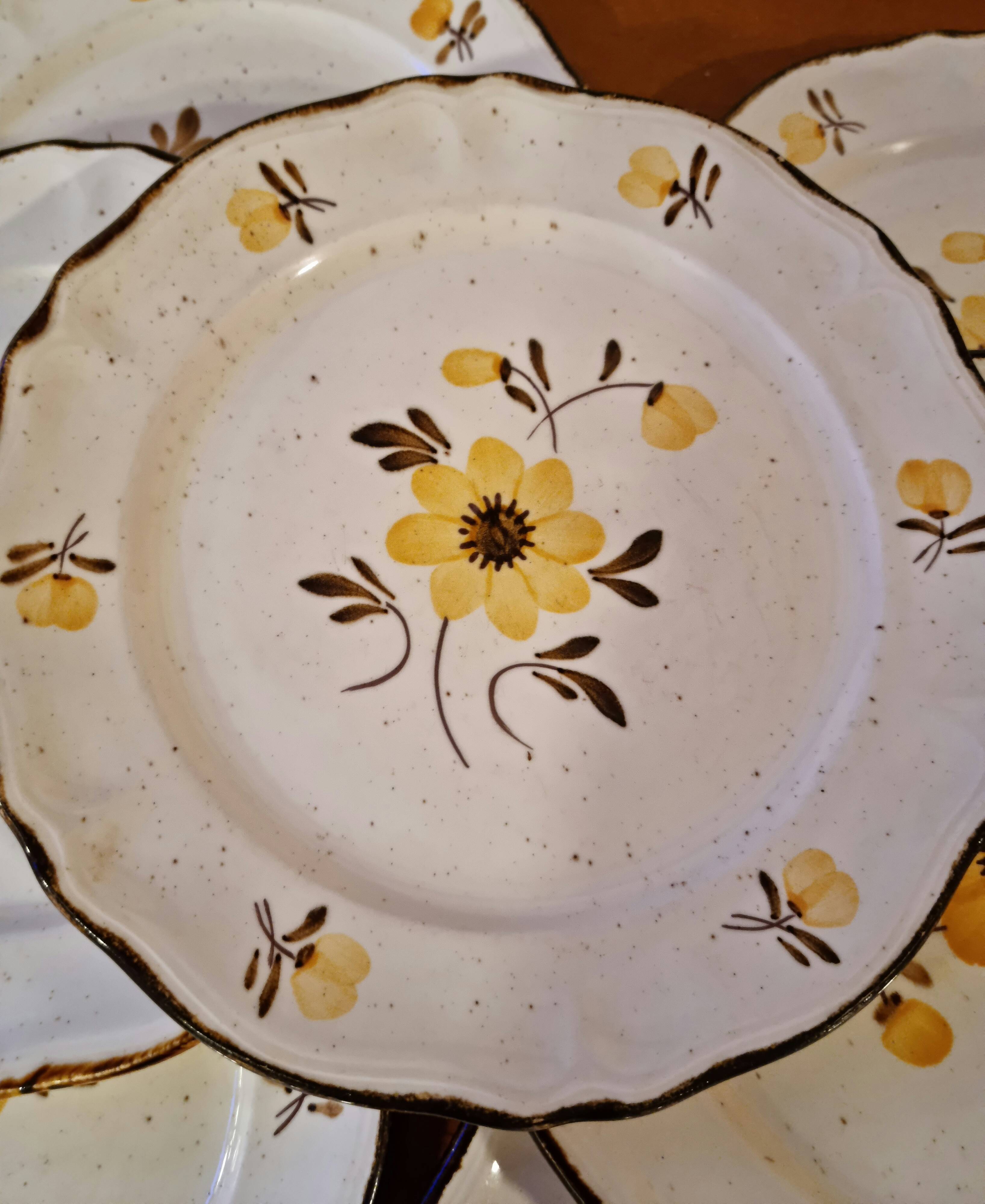Set de 8 assiettes