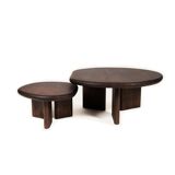 Table basse espresso ⌀48