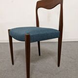 Set of 6 Danish teak chairs from the 60s/70s