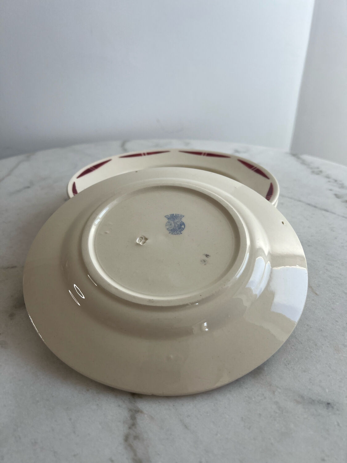 Set of 6 Badonwiller dinner plates