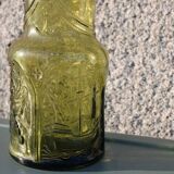 Empoli glass nautical carafe from the 1960s