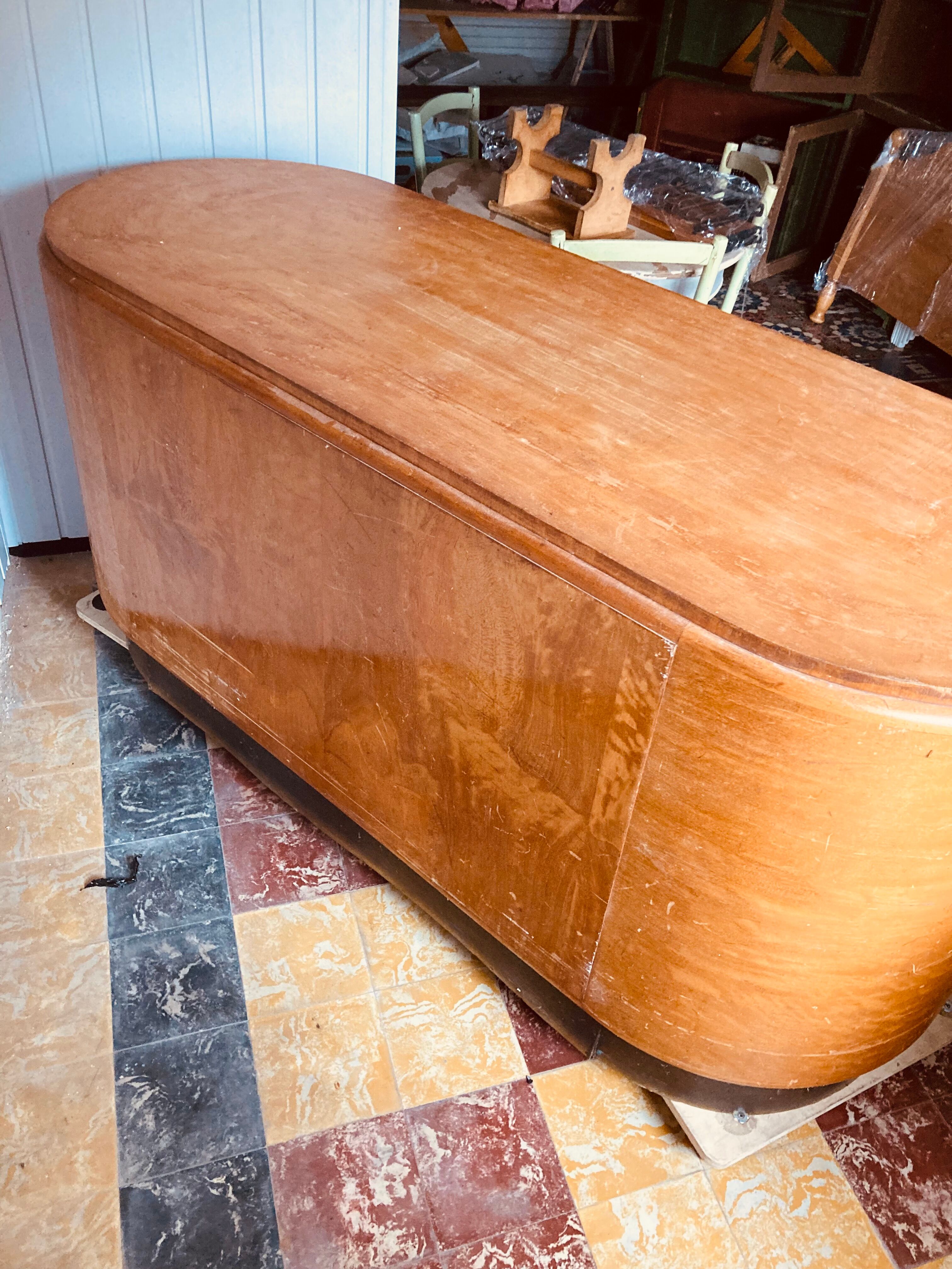 Art deco tailor's counter