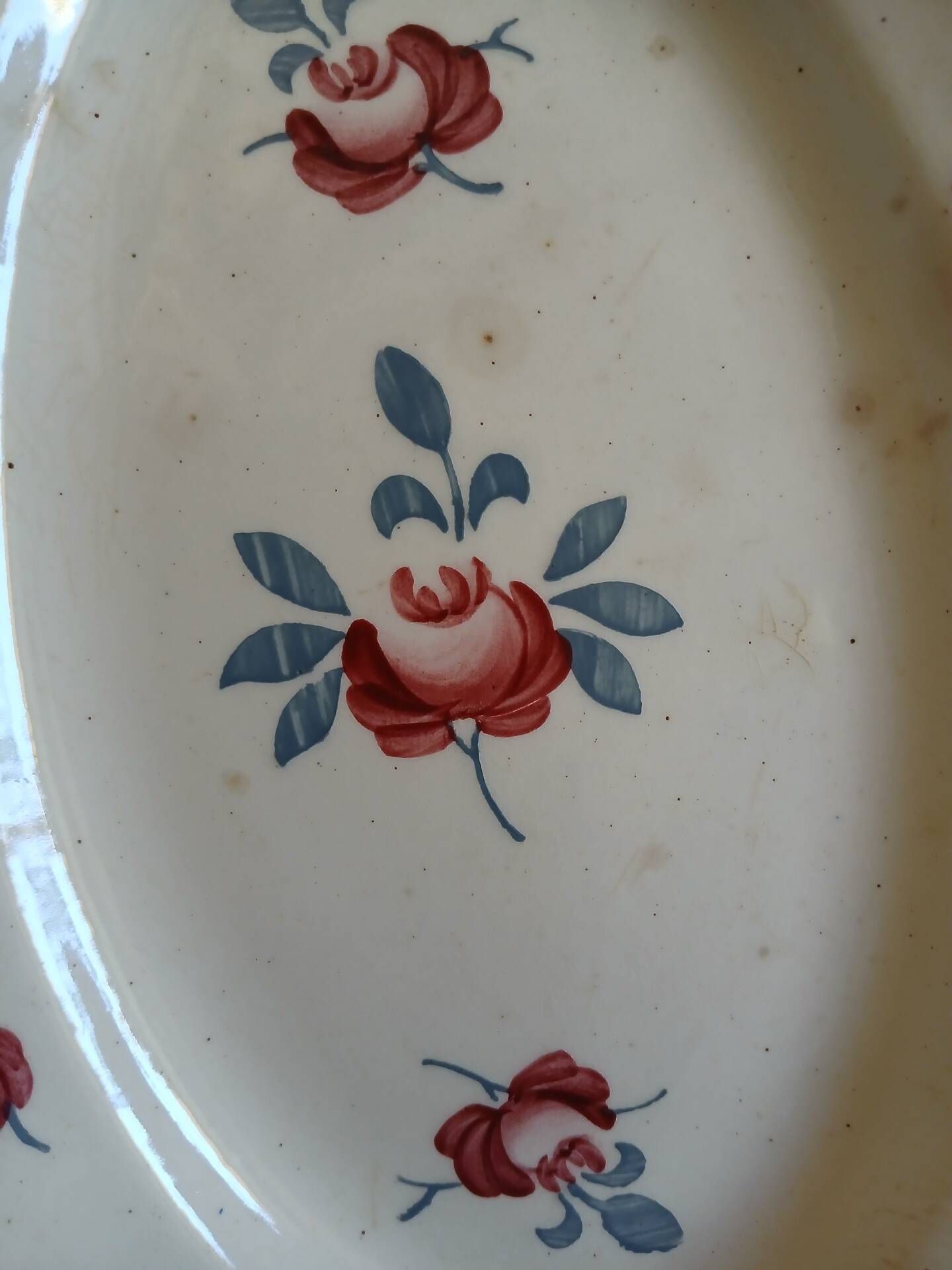 2 antique dishes K&G Lunéville