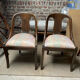 4 gondola chairs