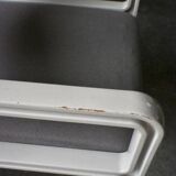 Dining table set and 4 dining chairs by Pierre Mennen for Pastoe.