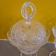 Crystal Bonbonnières From Royal Crystal Rock Italy, from the  1980s