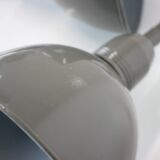 Set of Two Adjustable Industrial Wall Lamps, 1950's, Czechoslovakia