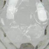 Crystal bowl with round lozenges