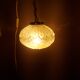 Art deco chandelier suspension