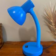 Vintage blue lamp