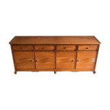 Pencil or split reed rattan wicker side board cabinet, Vivai del Sud