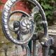 Nickel bronze chandelier