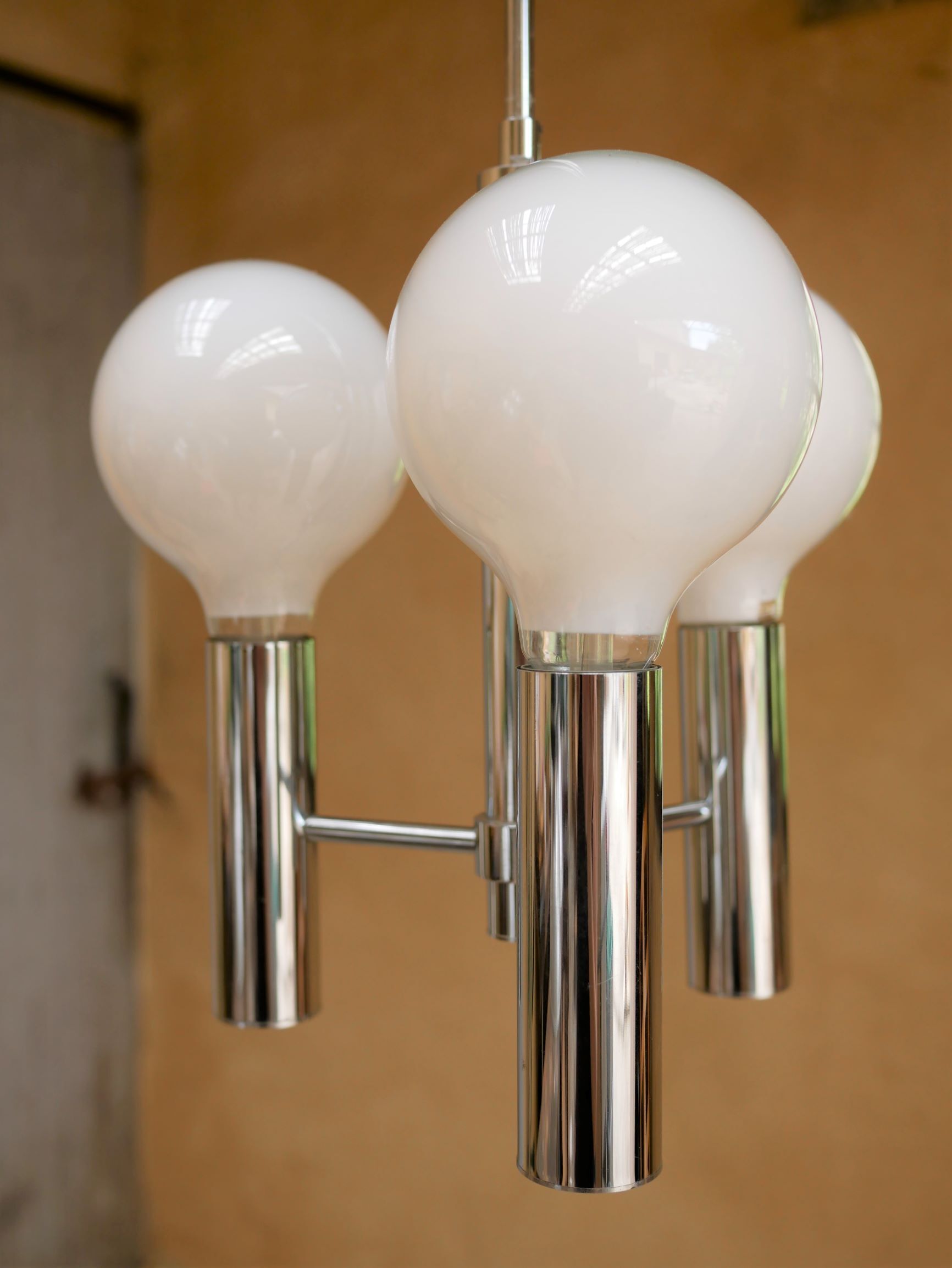 Vintage chandelier by Maison Sciolari, Made in Italy