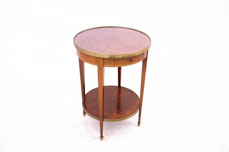Round table, France, circa 1900.