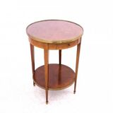 Round table, France, circa 1900.