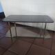 Vintage coffee table 1950/1960 two glass tops and bronze base