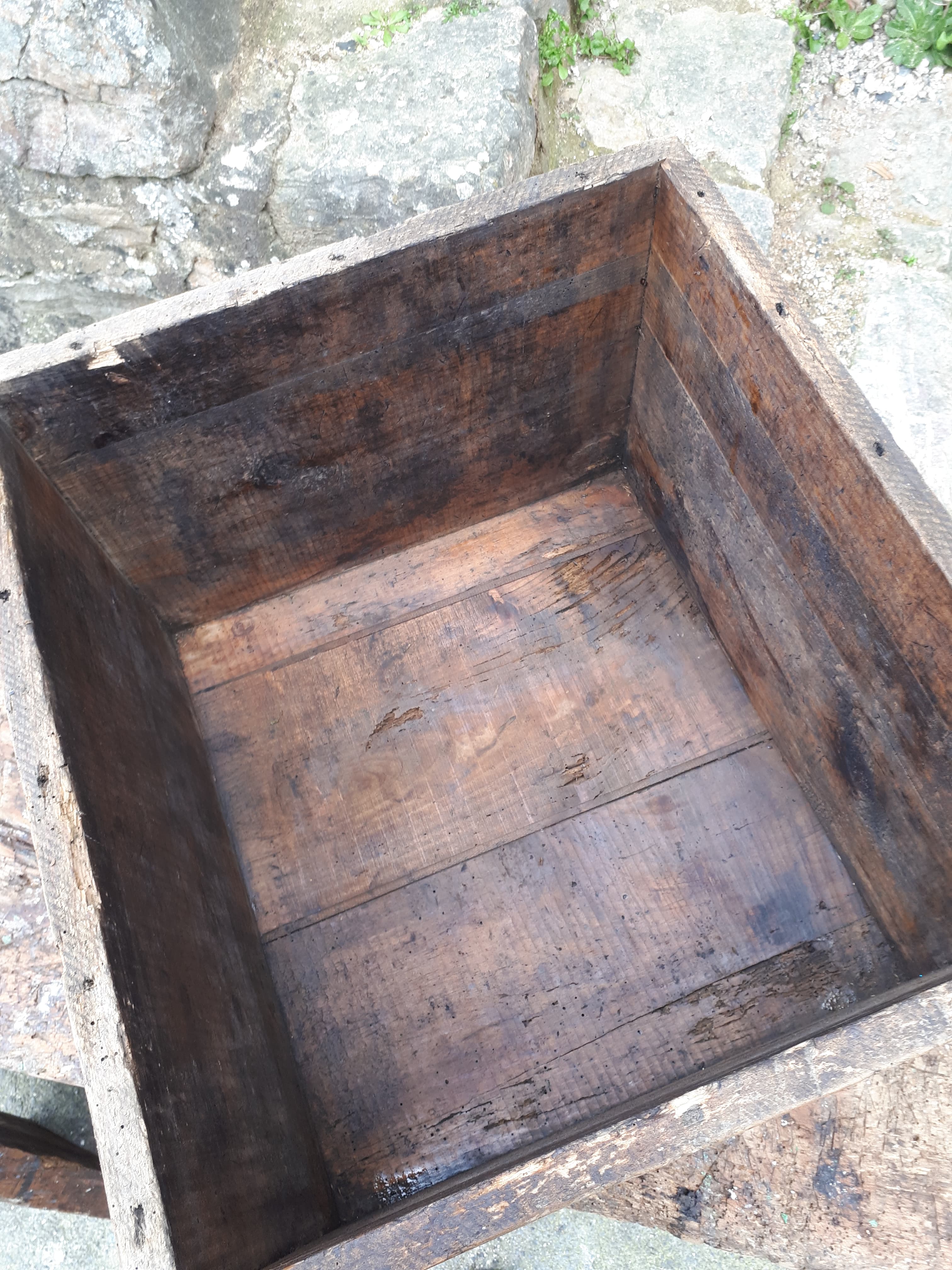 Smith-Corona wooden crate