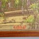 Old painting signed by Giuseppe Viviani, view of Milan, 20th century.