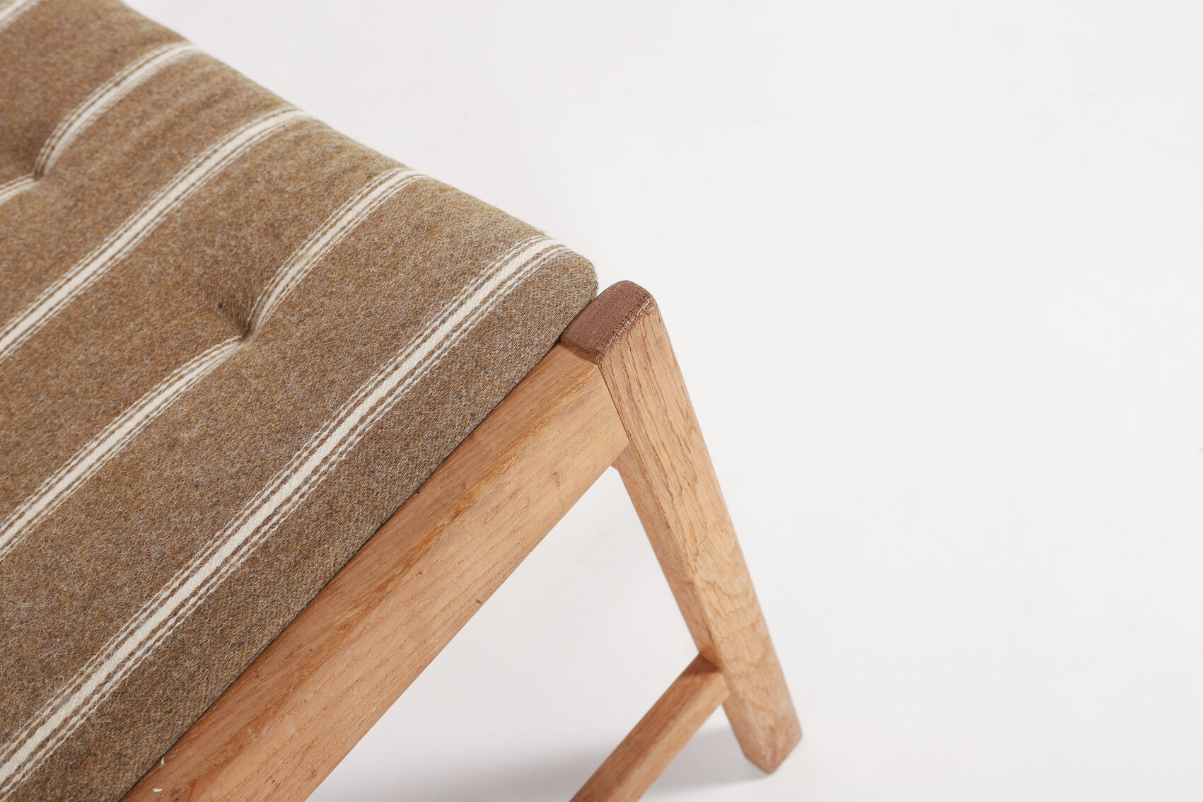 Bench in 3 elements and pair of chairs by Kurt Østervig for KP Møbler Denmark 1960