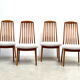 4 dining chairs by Preben Shou Denmark