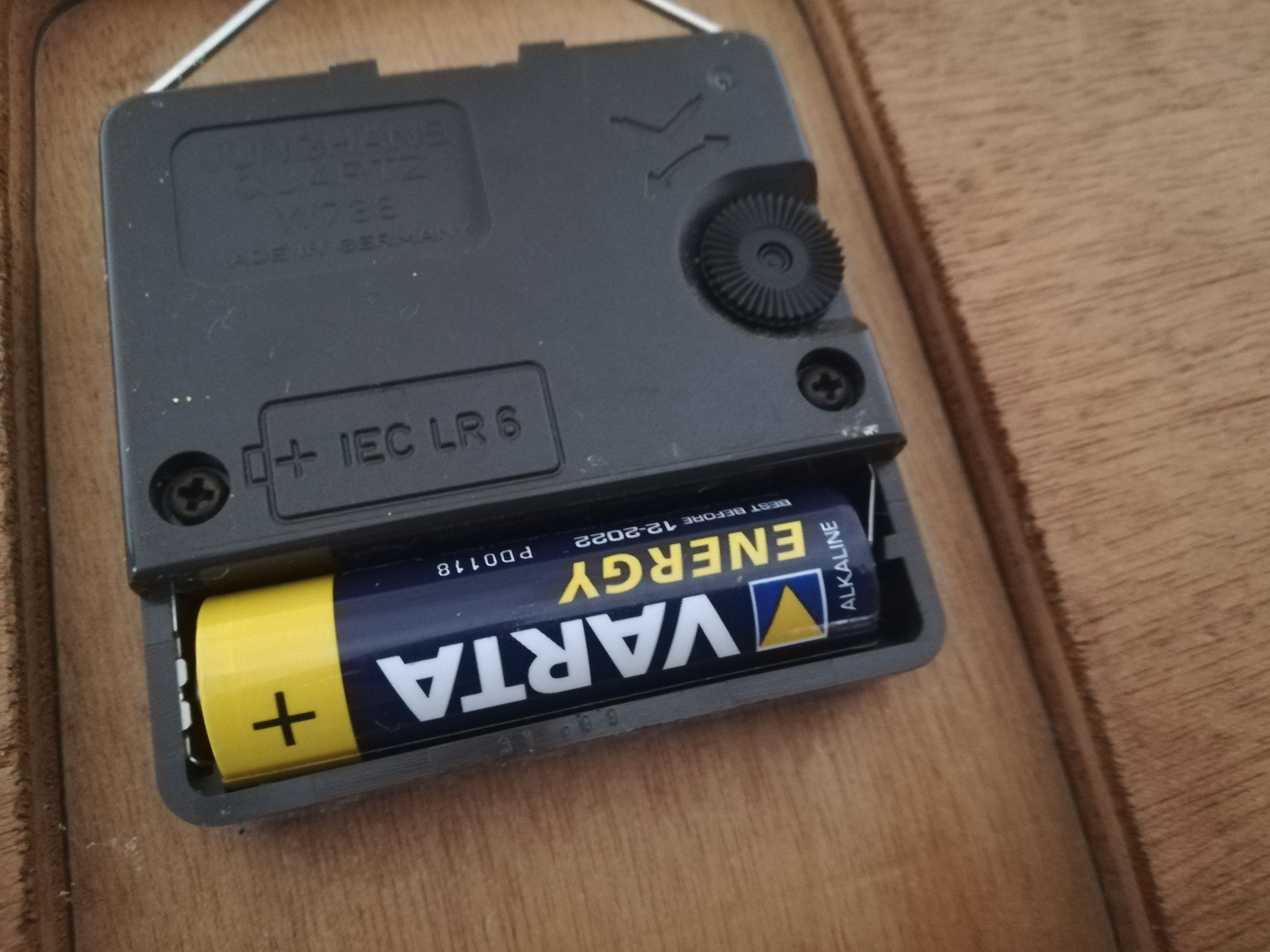 Seventies vintage formica clock