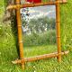 Large format for this type of faux bamboo mirror 70 cm.