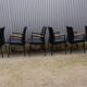 Midcentury Industrial Minimalistic Dutch Design Armchairs/Conference Chairs