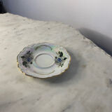 Pearlescent porcelain tea cup set