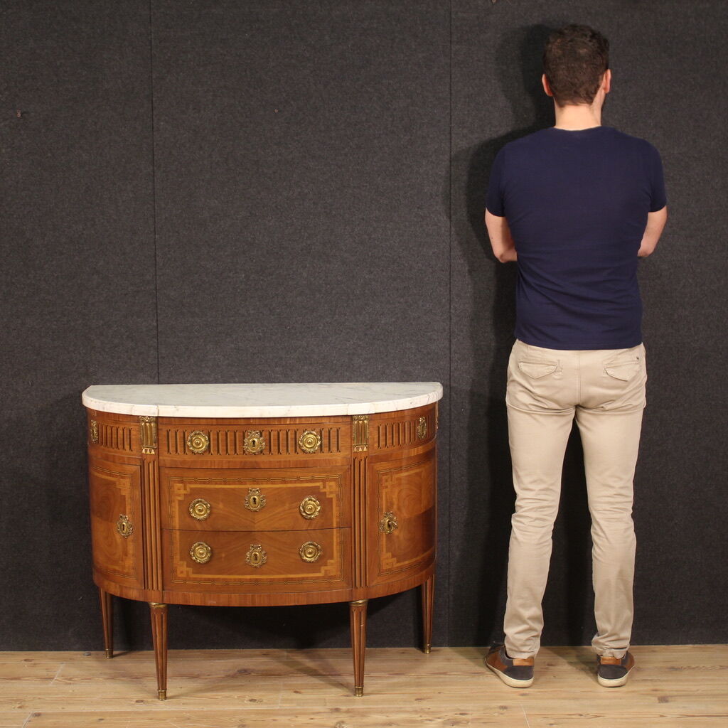 Napoleon III half-moon commode