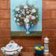 Vintage oil on canvas
