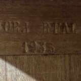 Art Deco enfilade signed Jorj Rual (1901-1986) dated 1935