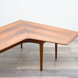 Bommerang coffee table, 1960s, in rosewood